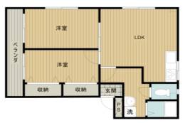 松友第6マンション間取り図面