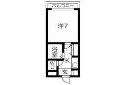 シャトレ豊津I間取り図面