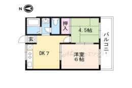 サンハイムツルノ間取り図面