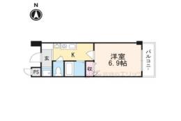 パルコート若園間取り図面