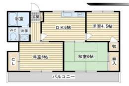 めぞんたきがわ間取り図面