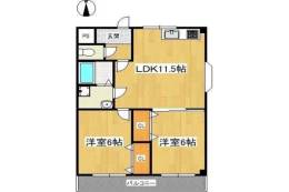ヴィラクレージュ1間取り図面