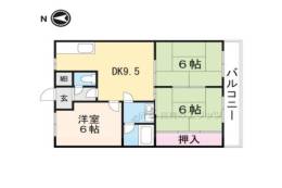 ヴィラクレージュ1間取り図面