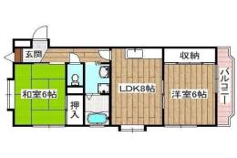 アサヒパークハイツ間取り図面