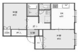 コートエスペランサ間取り図面