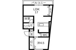 マンション東岡間取り図面