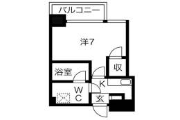 アスール江坂3rd間取り図面