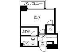 アスール江坂3rd間取り図面