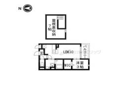 アンソレイエ　Ｎ間取り図面