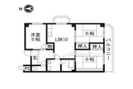 ローズコーポ沢良宜間取り図面