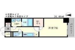 エスリード江坂垂水町間取り図面
