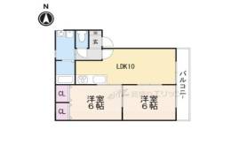 プレステージ日向B棟間取り図面