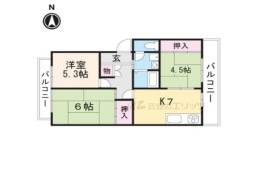 キムラハイツI間取り図面
