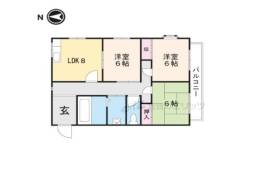 森本マンション間取り図面