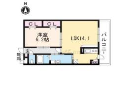 アンプルールフェールオロール間取り図面