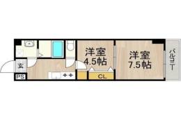 センターポイント吉志部間取り図面