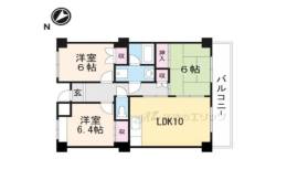 エクセル千里三番館間取り図面