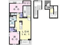 パインルーツⅡ間取り図面