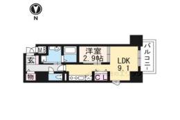 クラッシィ高槻間取り図面