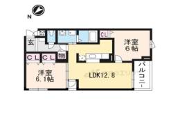 コージーガーデン間取り図面