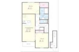 グランディール八幡間取り図面