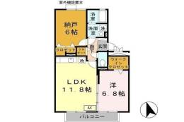 オークス玉瀬Ⅱ間取り図面