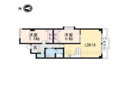 パピヨンさわらぎ間取り図面
