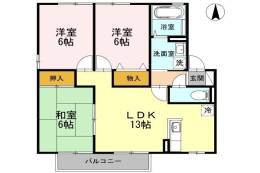ガーデンビレッジ　A棟間取り図面