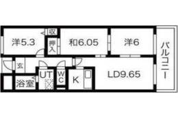 サンリッツ東千里間取り図面