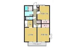 グリーンハイツ岸辺間取り図面