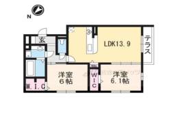 セジュール　ド　ソレイユ間取り図面