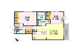 サンスクエア千里万博　Ａ棟間取り図面