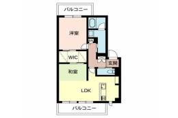 ヴィラソレーユ古曽部町ＡＢ間取り図面