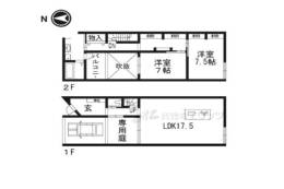 ＣｏｕｒｔＨｏｕｓｅ名神町間取り図面