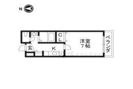リーフジャルダン総持寺駅前間取り図面