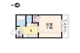 アンソレイエ・シャンブル間取り図面