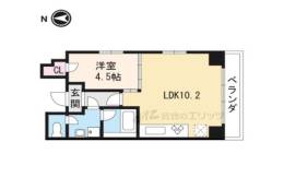 クオーレ茨木元町間取り図面