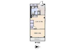 山崎第３マンション間取り図面