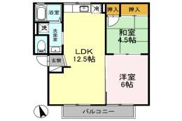 サンファミールＡ棟間取り図面