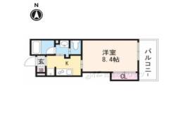 アンソレイユ茨木中津町間取り図面