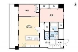 オアシスブリリアント間取り図面
