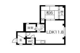 吉田ハイツ間取り図面