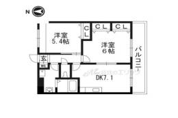 パルハイム郡山間取り図面