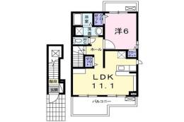 クレセント茨木II間取り図面