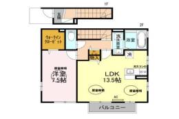 レシェンテ茨木　Ａ棟間取り図面
