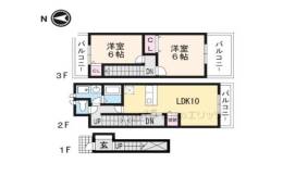 グッドウェリング上ノ坂間取り図面
