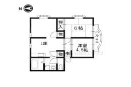 サンビレッジ鮎川Ｂ棟間取り図面