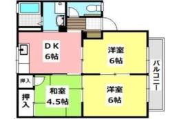 ヴィラボナールＢ棟間取り図面