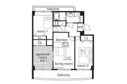 メゾン・ド・プレジールI間取り図面
