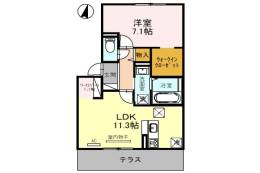 セジュール南耳原間取り図面